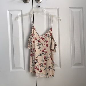 American Eagle cold shoulder top